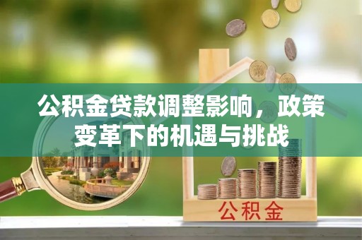 琼山公积金贷款调整影响，政策变革下的机遇与挑战